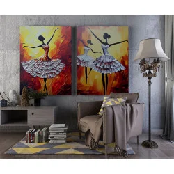 Dansul Focului - Set 2 Tablouri