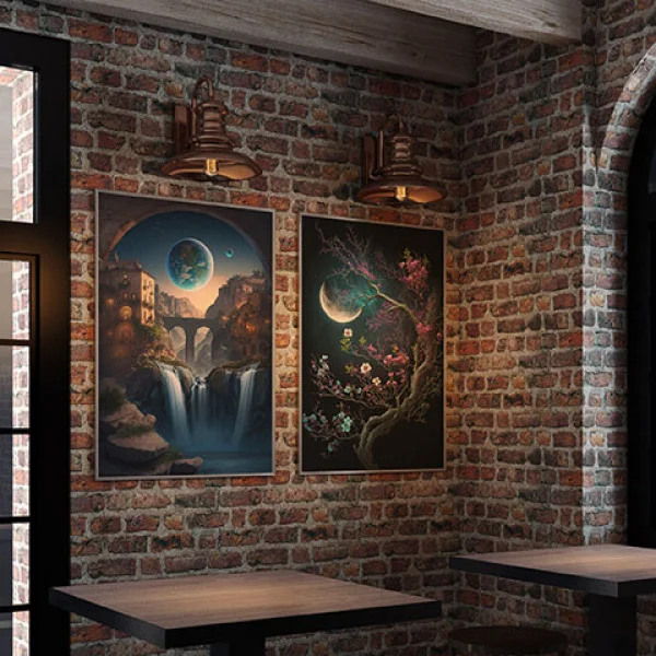 Nopti Fascinante - Set 2 Tablouri
