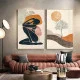 Poezie cu Sens - Set 2 Tablouri Boho