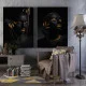 Golden Magic - Set 2 Tablouri