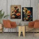 Flori din Hartie - Set 2 Tablouri