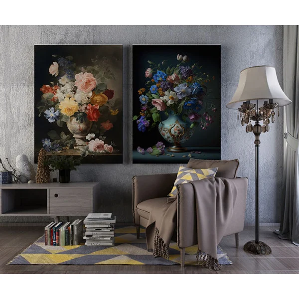 Armonii Florale - Set 2 Tablouri