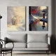 Iarna Linistita - Set 2 Tablouri