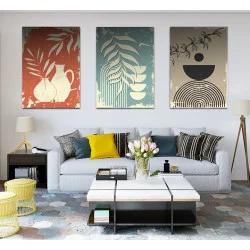 Decor Casa Moderna - Set 3 Tablouri
