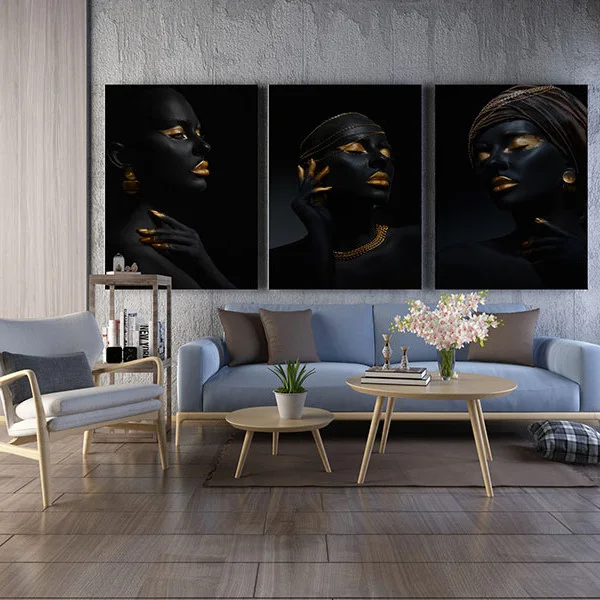 Eleganta Feminina - Set 3 Tablouri