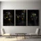 Golden Beauty - Set 3 Tablouri