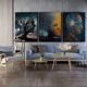 Inefabila Evolutie Umana - Set 3 Tablouri