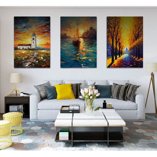 Asfintitul Sufletului Urban - Set 3 Tablouri