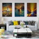 Asfintitul Sufletului Urban - Set 3 Tablouri