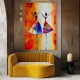Magia dansului - Tablou abstract