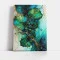Tablou Abstract Premium „Sculptura Utopiei Dansul Frunzelor” – Artă Canvas Modernă cu Accente Aurii Elegante pentru Living de Lux