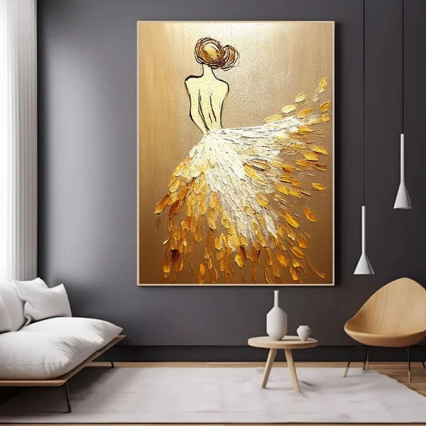 Femeia in Ascensiune - Tablou Abstract