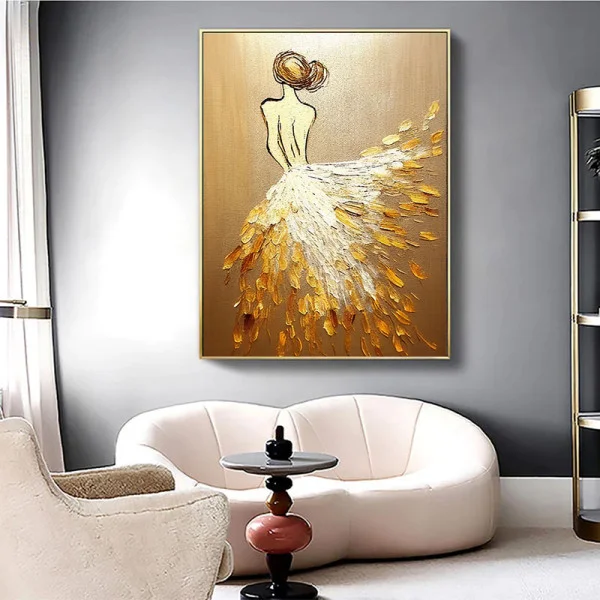 Femeia in Ascensiune - Tablou Abstract