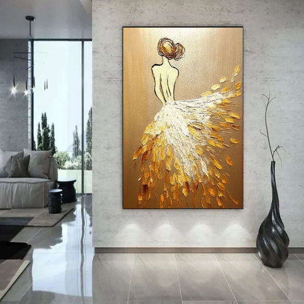 Femeia in Ascensiune - Tablou Abstract