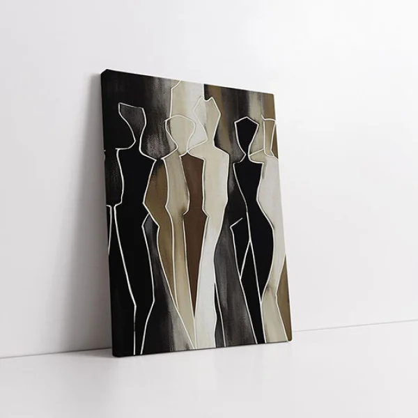 Dialogul Contrastelor - Tablou Abstract