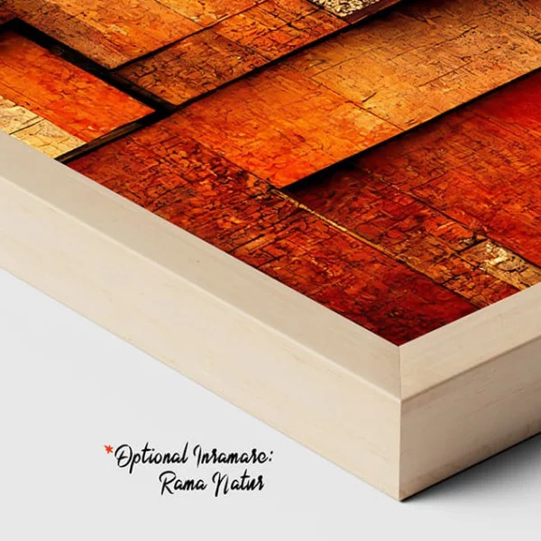 Tablou Abstract Tonalități ale Formei – Canvas Premium Geometric pentru Decor Modern