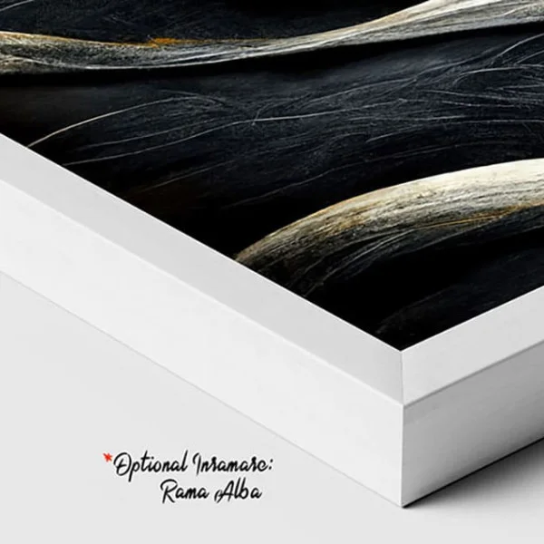 Tablou Abstract Talazuri Învolburate – Canvas Modern pentru Living sau Dormitor