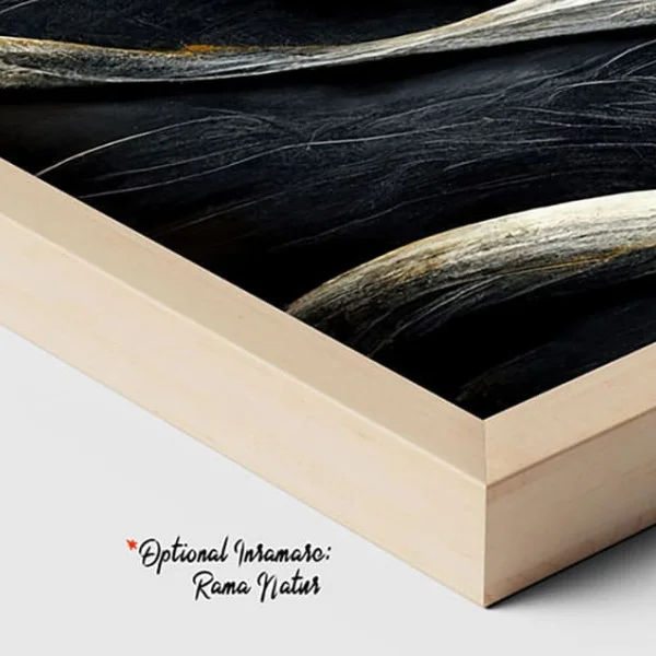 Tablou Abstract Talazuri Învolburate – Canvas Modern pentru Living sau Dormitor