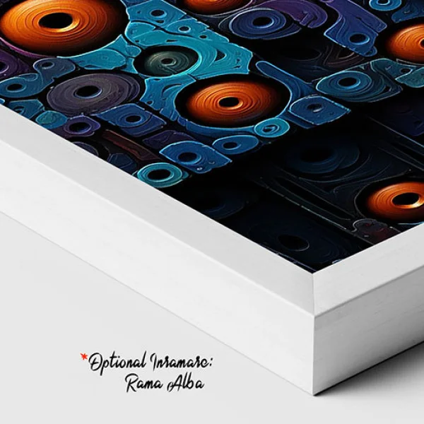 Lumină Curgătoare - Tablou Abstract