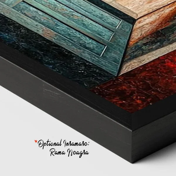 Tablou Abstract Umbra unui Copac – Canvas Premium Modern pentru Living și Birou