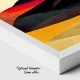 Tablou Abstract Premium Dealurile Copilăriei – Artă Canvas Modernă cu Peisaj Colinar și Linii Curbe pentru Living, Dormitor sau Hol