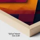 Tablou Abstract Texturi de Culoare – Canvas Premium Vertical pentru Decor Modern