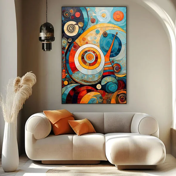 Flux Infinit - Tablou Abstract