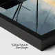 Tablou Abstract Premium Răsărit de Lună – Artă Canvas Modernă cu Elemente Geometrice și Accente Ocru pentru Decoruri de Elită