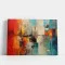 Tablou Abstract Multicolor - Zori de Zi, Dinamism și Stil