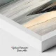 Tablou Abstract Premium Raze Sfioase – Artă Canvas Modernă cu Cupe Metalice Patinate și Lavandă pentru Living de Lux