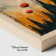 Tablou Abstract Amprenta Amintirii – O Metaforă Cromatică și Eleganta pentru Living Modern