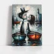 Tablou Canvas Abstract Navigând Spre Tine – Decor Artistic pentru Living și Dormitor