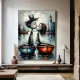 Tablou Canvas Abstract Navigând Spre Tine – Decor Artistic pentru Living și Dormitor