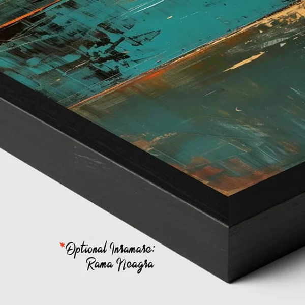 Tablou canvas abstract zen – Ape Liniștite, decor relaxant pentru living modern
