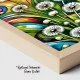 Tablou Abstract Adieri de Primăvară – O Explozie de Culoare și Eleganță Feminină pentru Living sau Dormitor