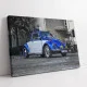 Tablou Auto Premium Patina Timpului Volkswagen Beetle – Artă Canvas Modernă cu Mașină Retro Broscuță pentru Birou, Living sau Hol