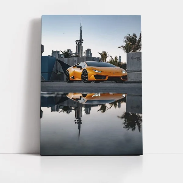 Tablou Auto Fior de Performanță – Canvas Lamborghini Huracan