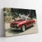 Tablou Auto Premium Vintage în Detaliu – Artă Canvas Modernă cu Mașină Clasică Retro Karmann Ghia pentru Birou, Living sau Garaj