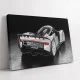 Tablou Auto Premium Silueta Performanței – Artă Canvas Modernă cu Hypercar Futuristic Hyperlight pentru Birou, Living sau Garaj