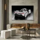 Tablou Auto Premium Silueta Performanței – Artă Canvas Modernă cu Hypercar Futuristic Hyperlight pentru Birou, Living sau Garaj