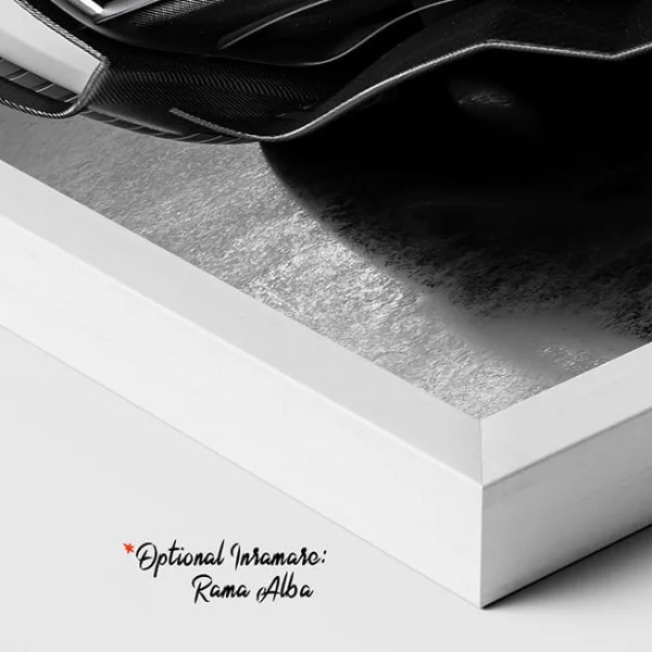 Tablou Auto Premium Silueta Performanței – Artă Canvas Modernă cu Hypercar Futuristic Hyperlight pentru Birou, Living sau Garaj