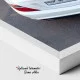 Tablou Auto Premium Grație și Performanță – Artă Canvas Modernă cu Mașină Decapotabilă Mercedes-Benz Albă pentru Birou, Living sau Garaj