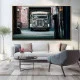 Tablou Auto Premium Lucruri Vechi cu Farmec Nou – Artă Canvas Modernă cu Dubiță Retro Citroën Type H pentru Living, Birou sau Hol