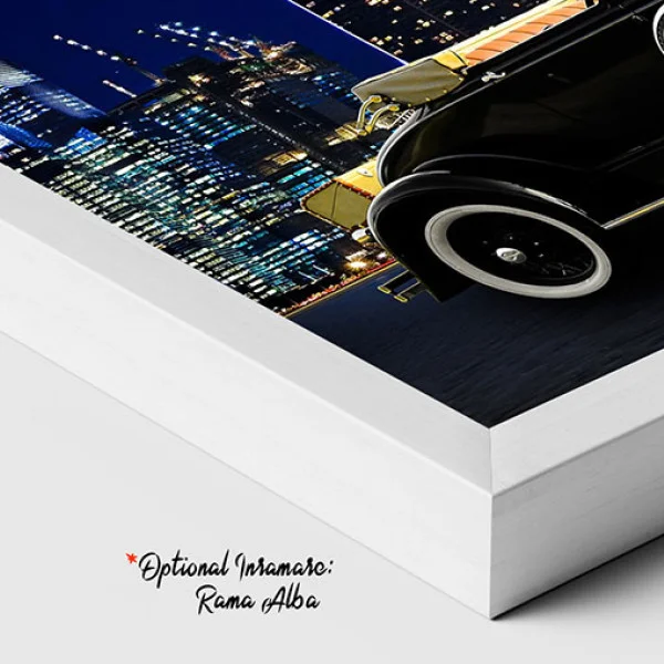 Eleganta in Intuneric - Tablou auto