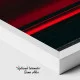 Furia Rosie - Tablou auto