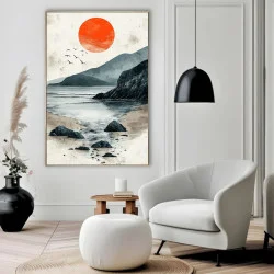 Tablou Abstract Pictând Vise Boheme – Canvas Premium Boho Chic