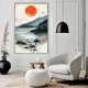 Tablou Abstract Pictând Vise Boheme – Canvas Premium Boho Chic