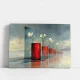 Tablou Abstract Libertatea Florilor – Canvas Premium Flori Albe