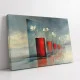 Tablou Abstract Libertatea Florilor – Canvas Premium Flori Albe