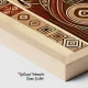 Tablou Abstract Eclecticul Euforic – Canvas Premium Siluete Africane